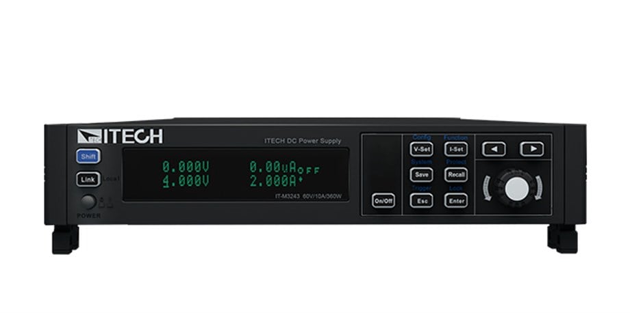 ITECH IT-M3223 Yüksek hassasiyetli DC güç kaynağı 60V/10A/100W