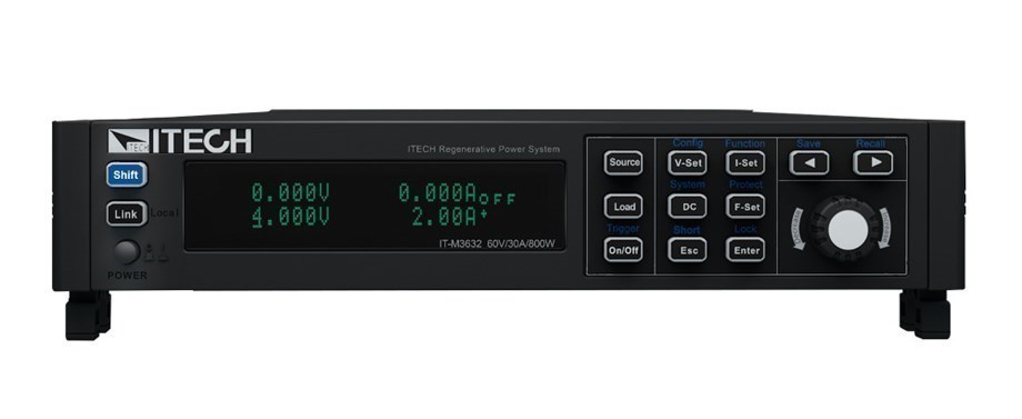ITECH IT-M3612 Rejeneratif Güç Sistemi 60V/30A/200W