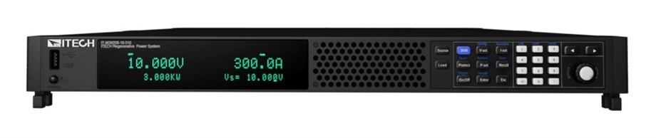 ITECH IT-M3901B-10-170 Rejeneratif Güç Sistemi 10V/ -120~170A/ -1200~1700W, Tek Faz