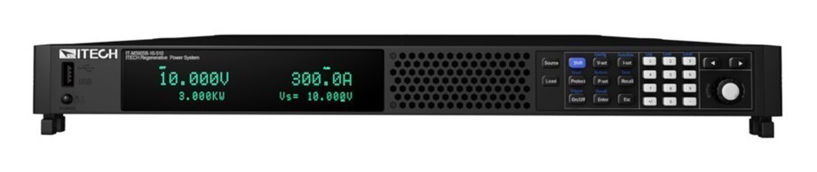 ITECH IT-M3901B-10-170 Rejeneratif Güç Sistemi 10V/ -120~170A/ -1200~1700W, Tek Faz