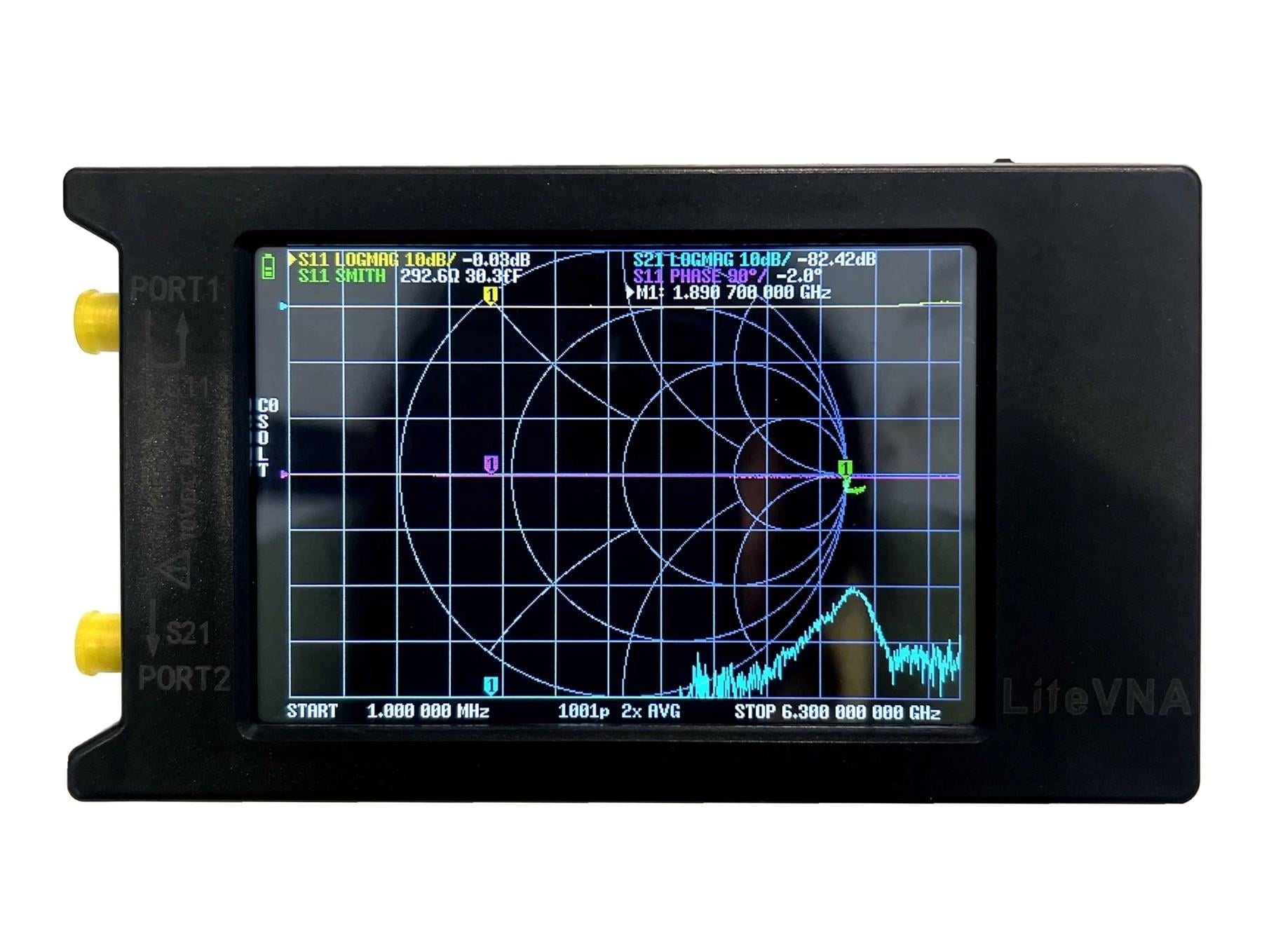 LiteVNA 64 50KHz - 6.3GHz Vector Network Analizör