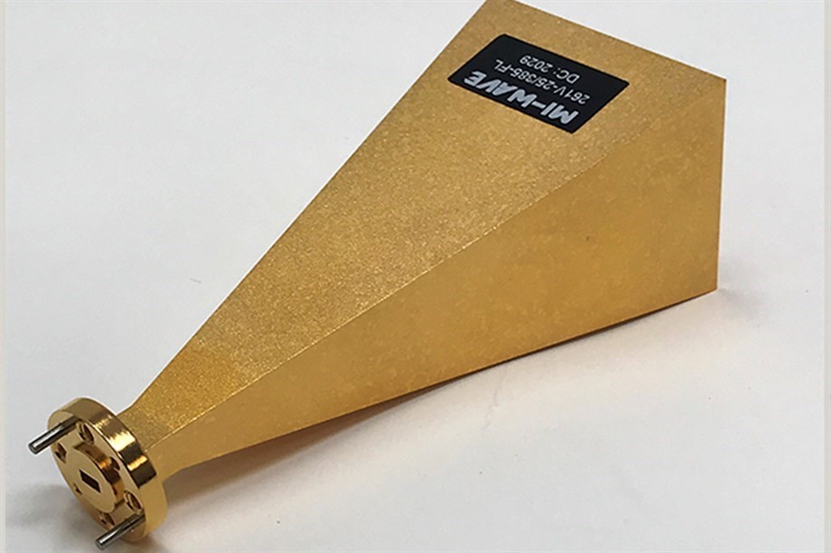 Mı-Wave WR-15 Standard Gain Horn Antennas | 10 dBi Gain WR-15 Standart Kazançlı Boynuz Antenler | 10 dBi Kazanç