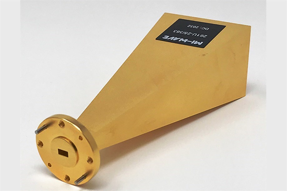 Mı-Wave WR-19 Standard Gain Horn Antennas | 10 dBi Gain WR-19 Standart Kazançlı Horn Antenler | 10 dBi Kazanç