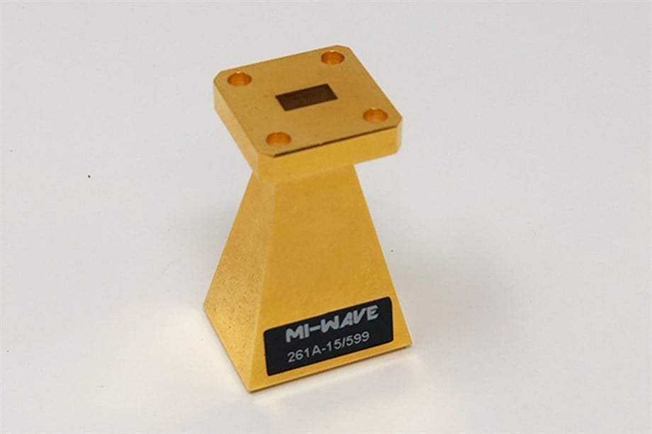 Mı-Wave WR-28 Standard Gain Horn Antennas | 10 dBi Gain WR-28 Standart Kazançlı Horn Antenler | 10 dBi Kazanç