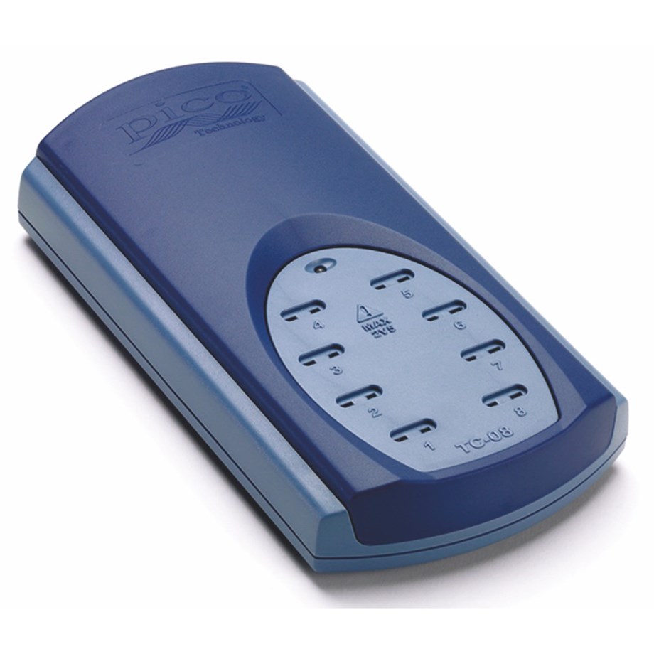 Pico USB TC-08 8 kanallı termokupl veri kaydedici