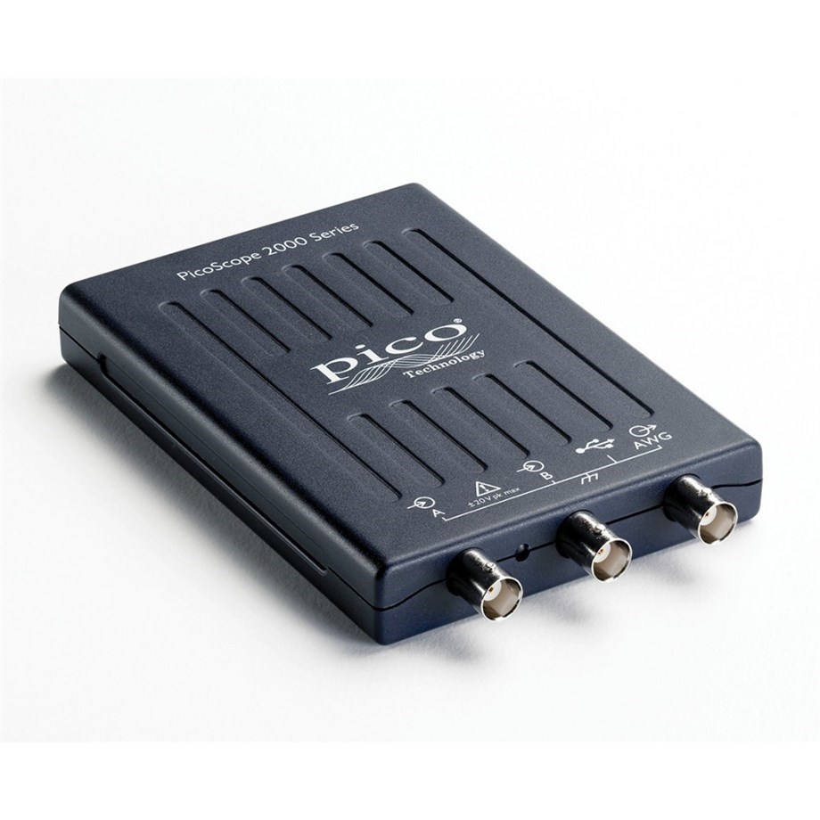 PicoScope 2205A-D2 PC Osiloskop 2 kanallı FG/AWG, 25MHz, NO prob