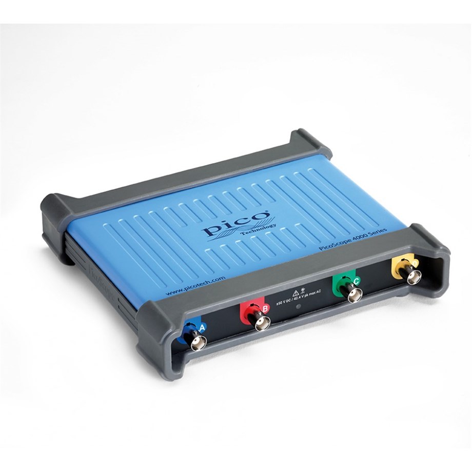 PicoScope 4424A 4 kanallı 20MHz osiloskop ve dört TA375 probu