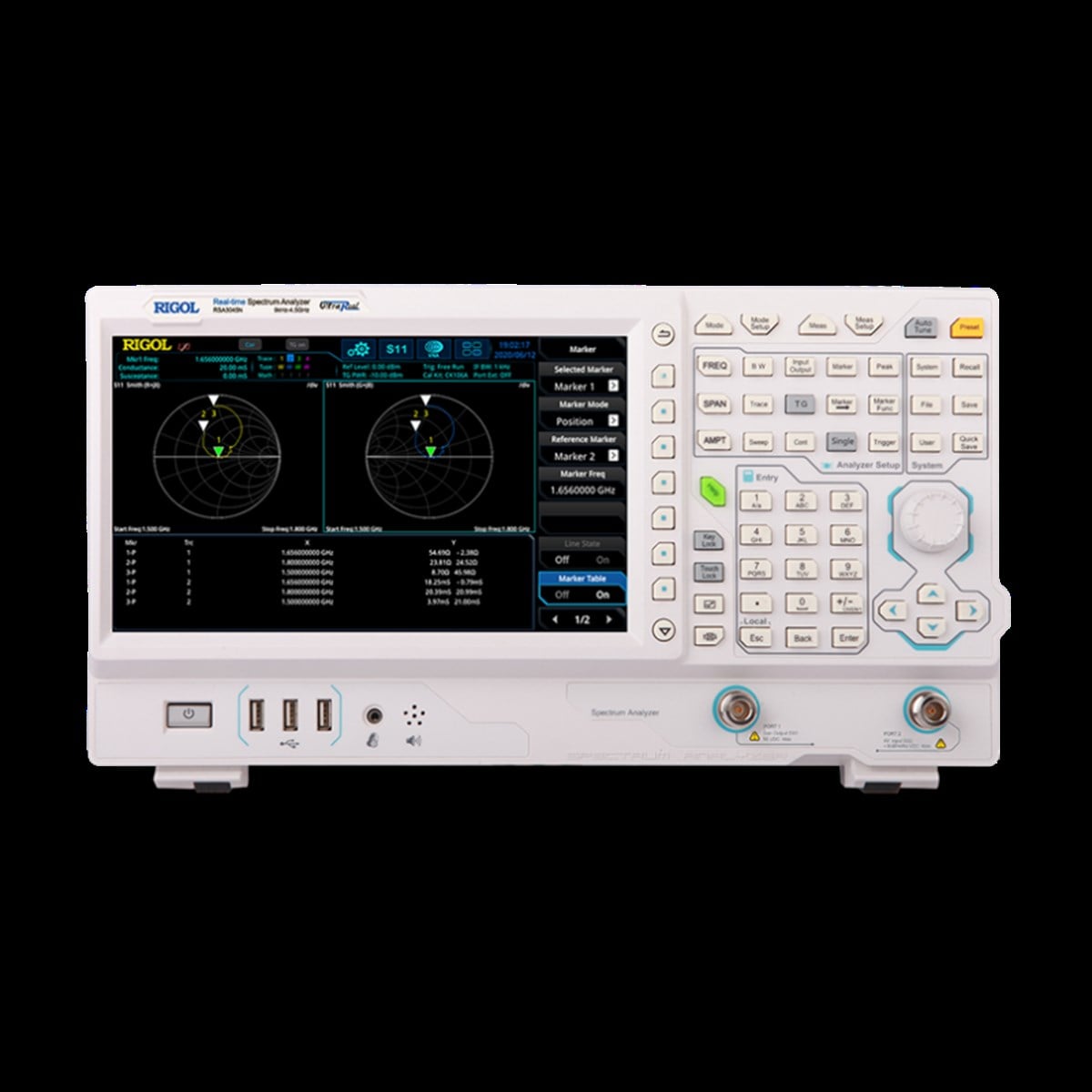 Rigol RSA3015N 1.5GHz Real Time Spektrum Analizörü - VNA Özellikli