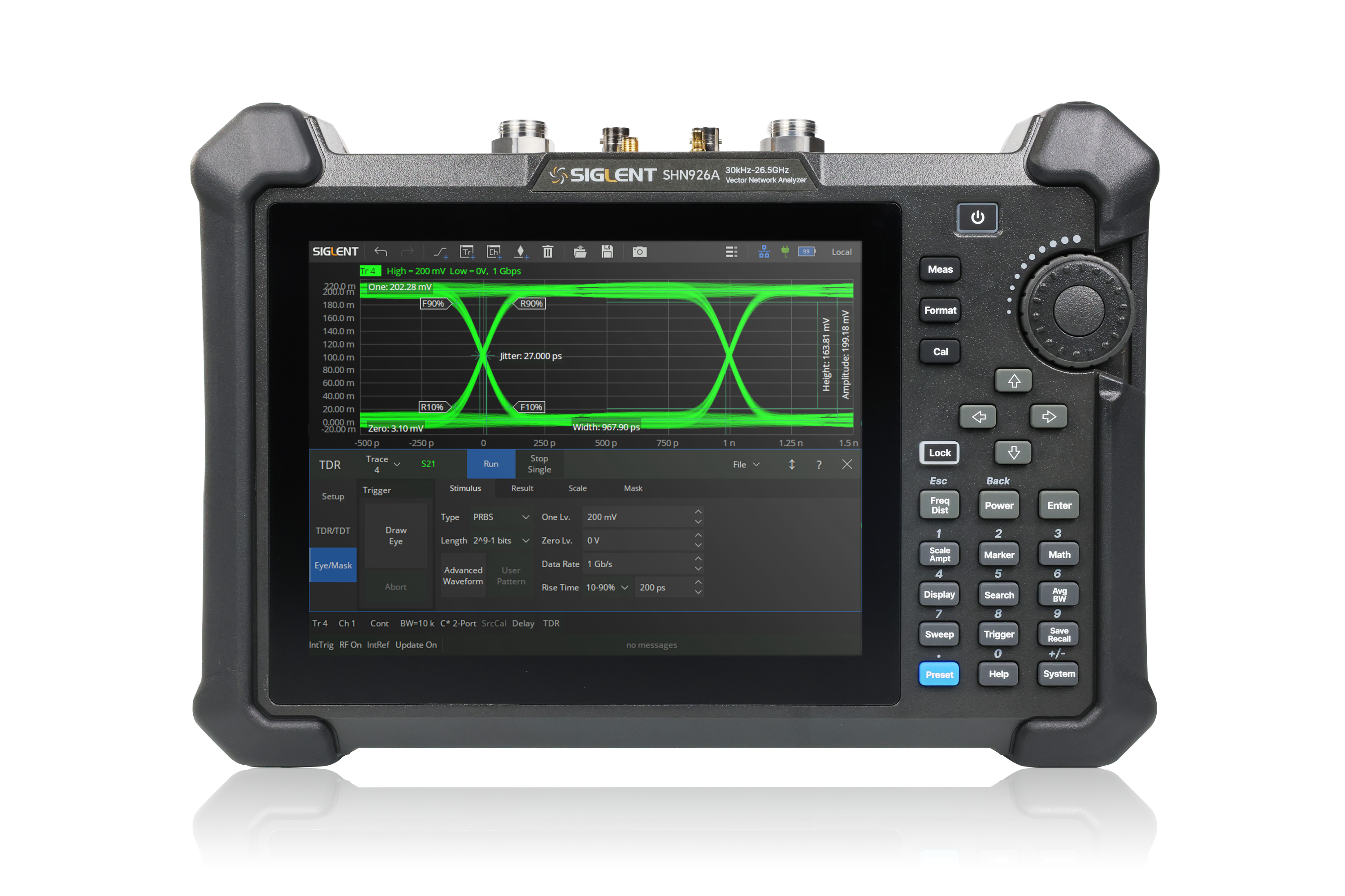 SHN914A 30kHz-14GHz El Tipi Taşınabilir Vektör Network Analizör