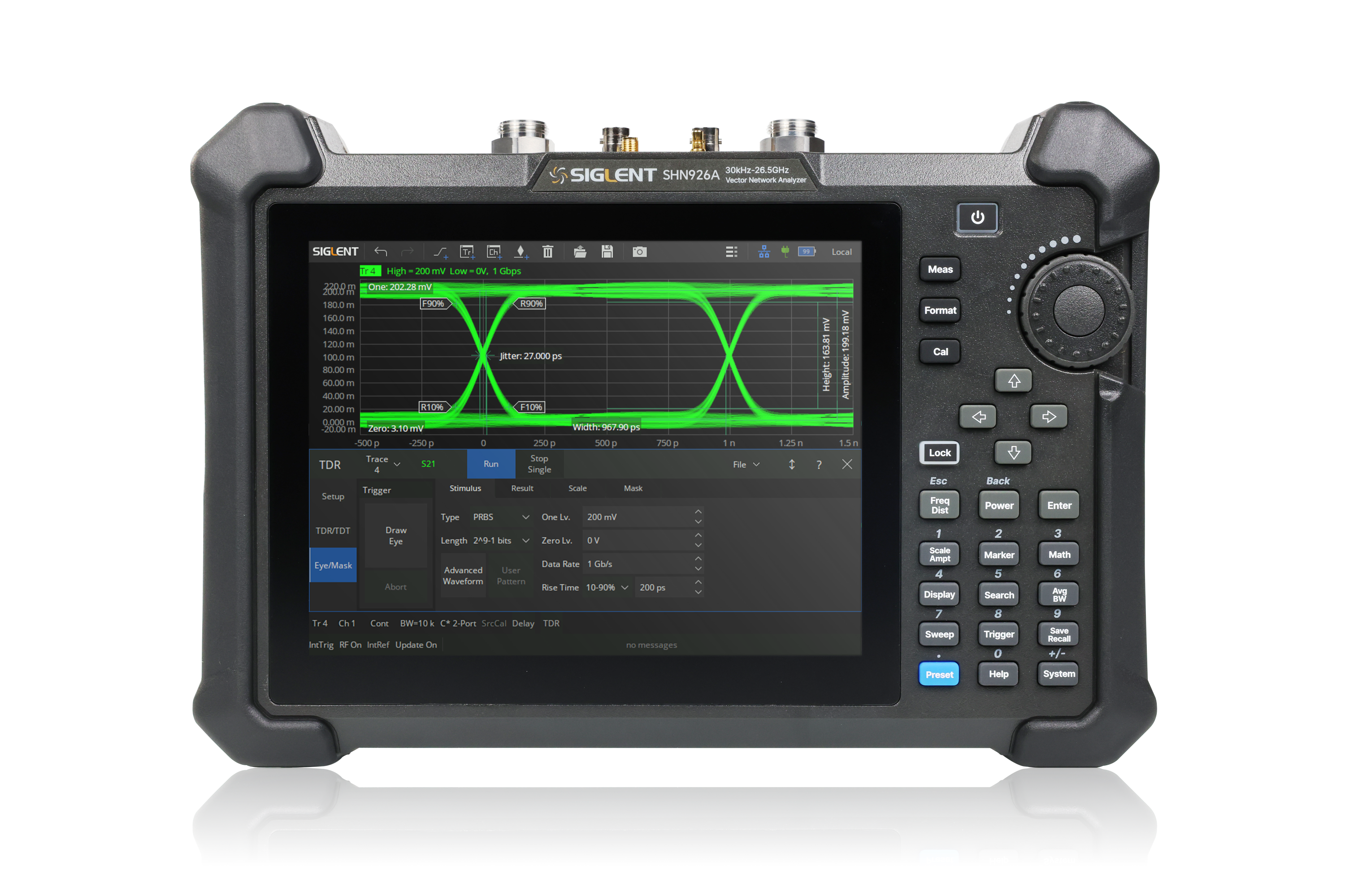 SHN914A 30kHz-14GHz El Tipi Taşınabilir Vektör Network Analizör