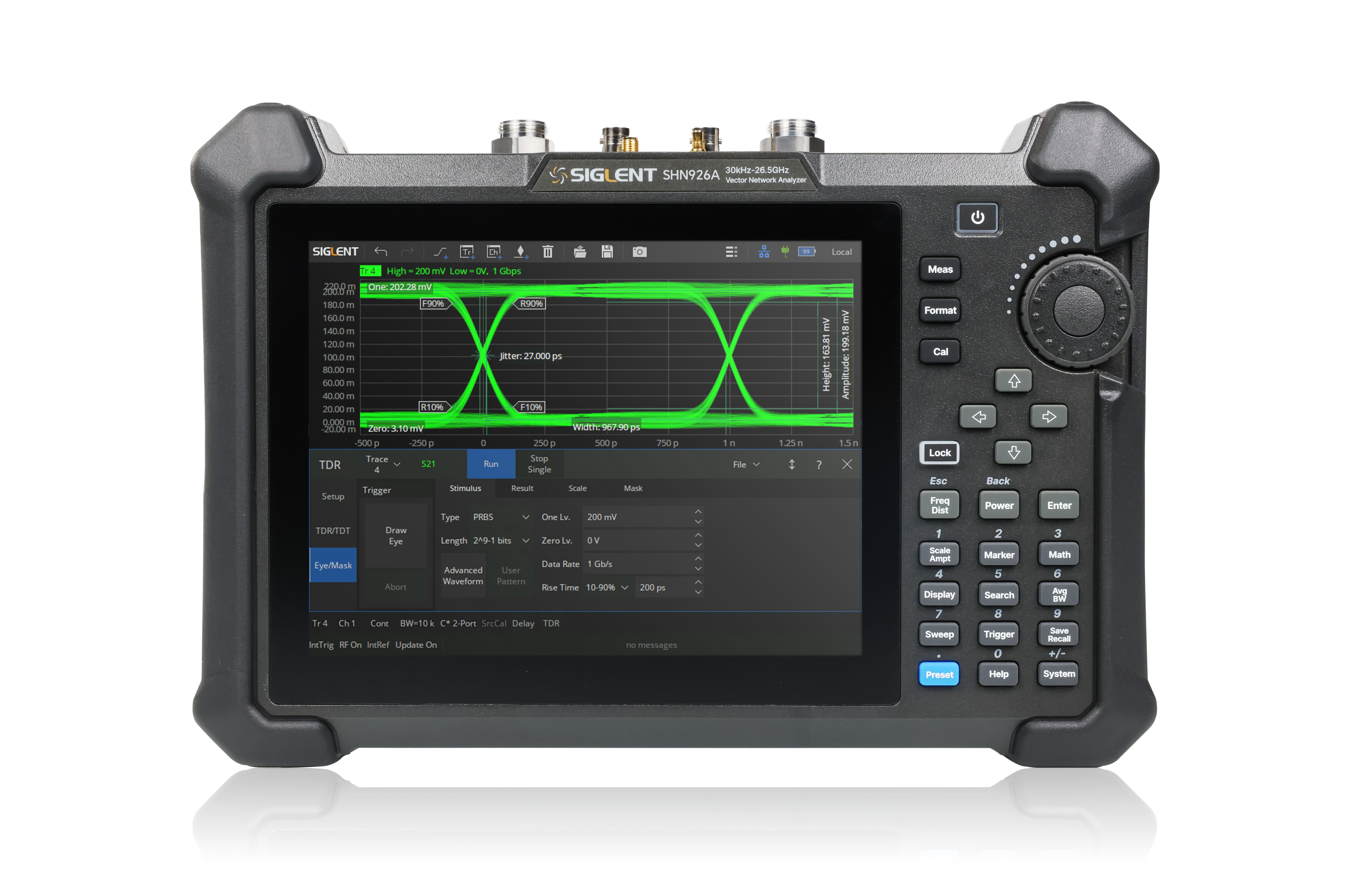 SHN914A 30kHz-14GHz El Tipi Taşınabilir Vektör Network Analizör