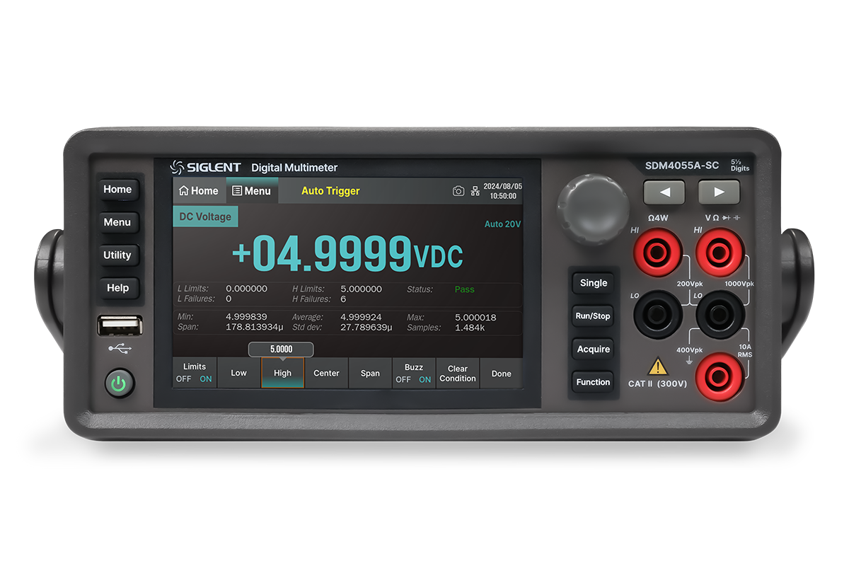 Siglent SDM4055A 5.5 Digit Masaüstü Multimetre