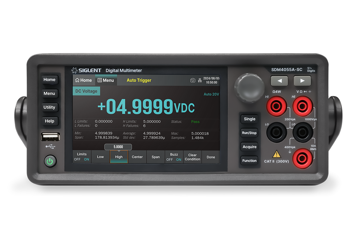 Siglent SDM4055A 5.5 Digit Masaüstü Multimetre