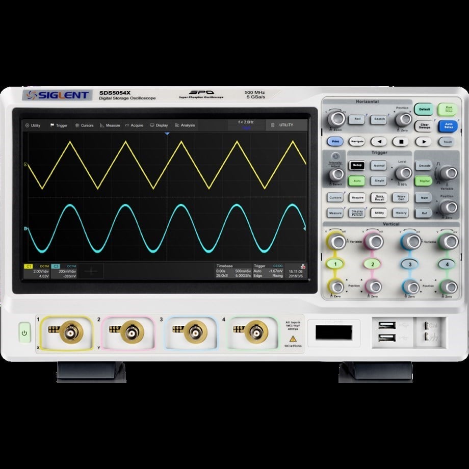 SIGLENT SDS5034X osiloskop 350MHz 4 kanal