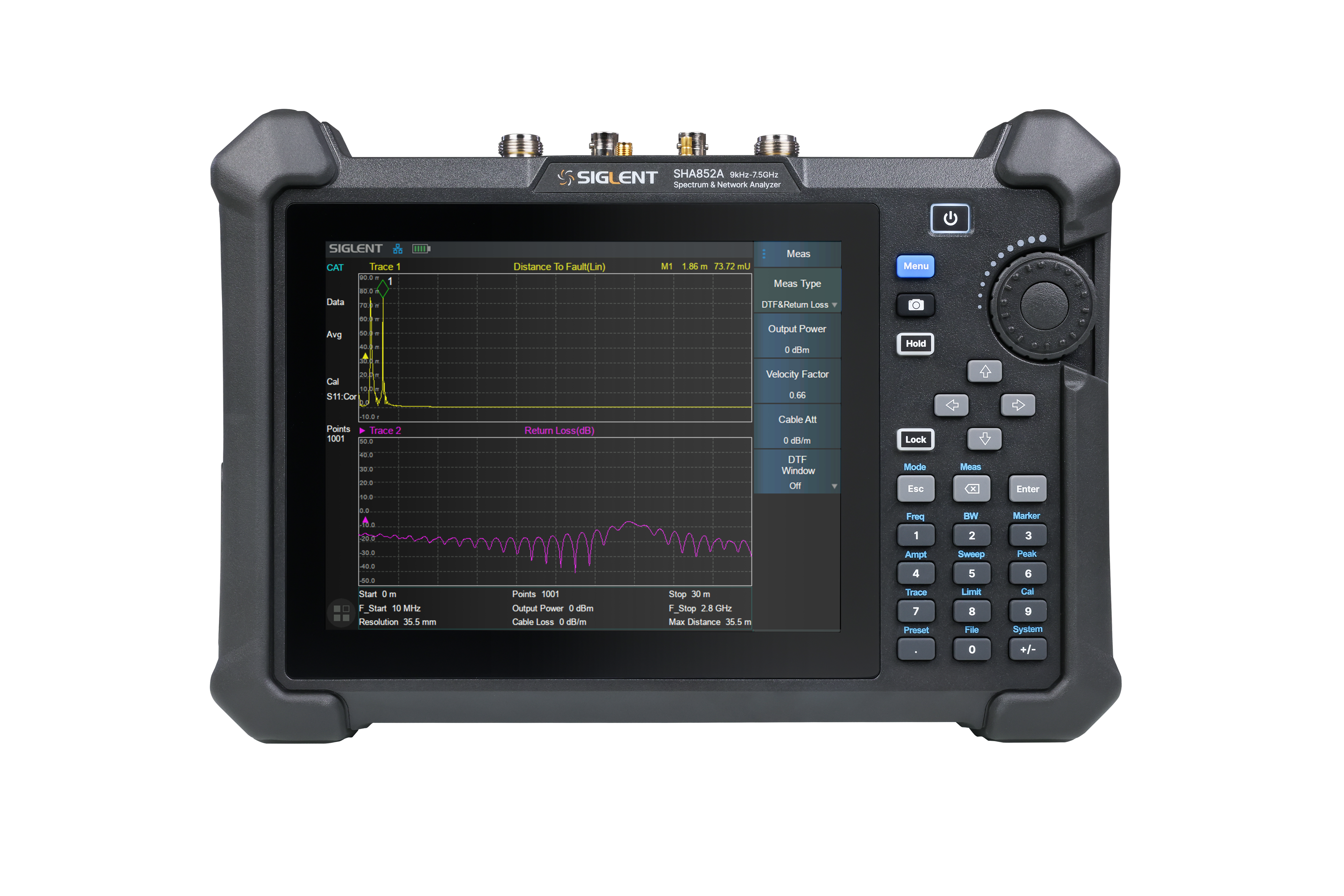 Siglent SHA851A 9kHz-3,6Ghz El Tipi Spektrum Analizör