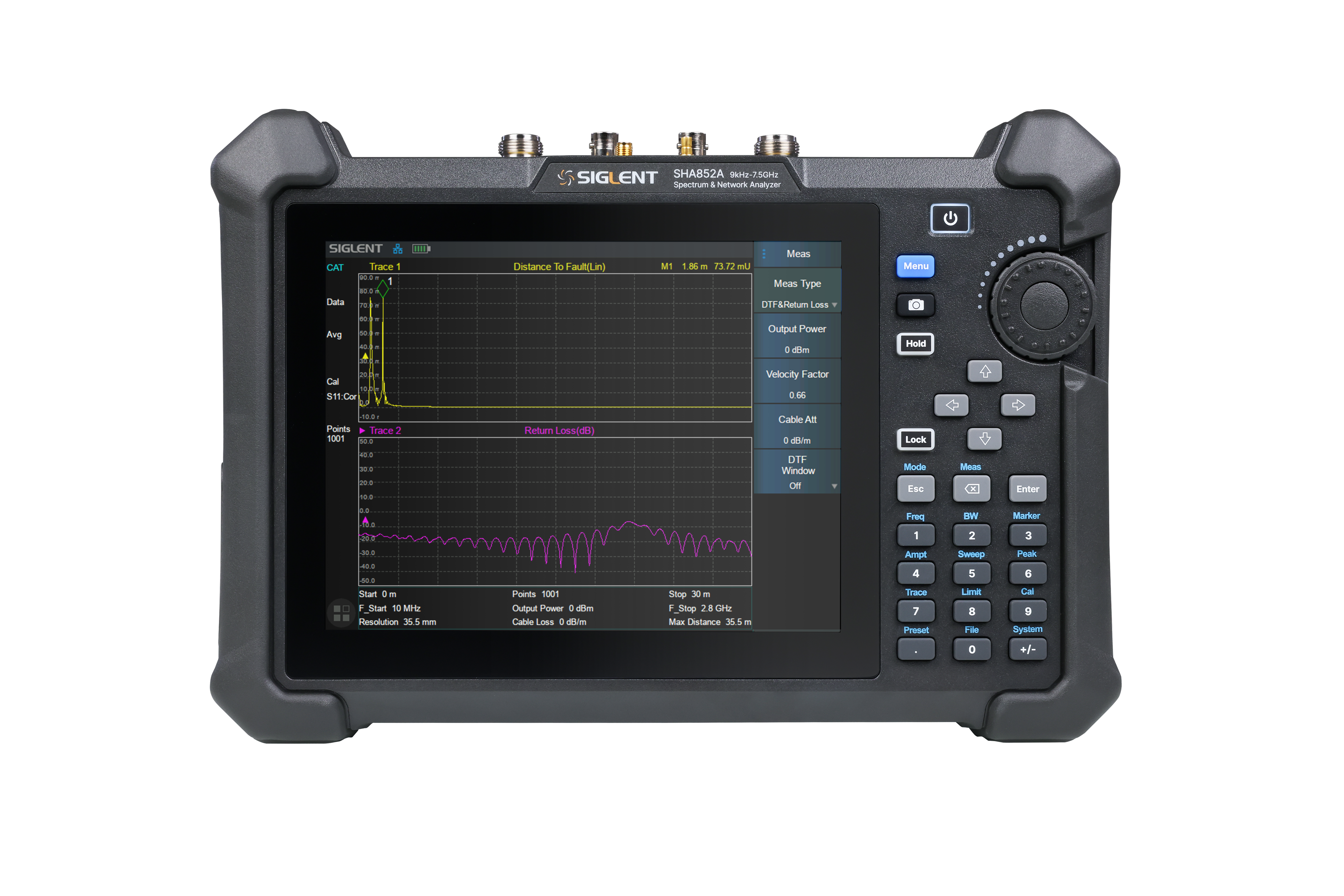 Siglent SHA851A 9kHz-3,6Ghz El Tipi Spektrum Analizör