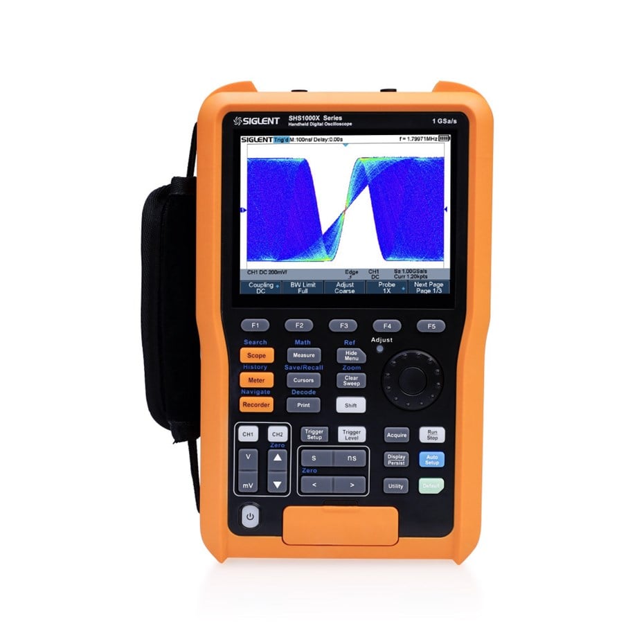 SIGLENT  SHS1102X El tipi osiloskop 100MHz iki izole kanal