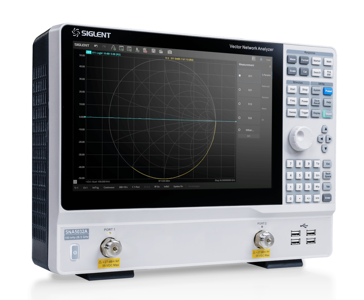 Siglent SNA5032A 100 kHz - 26.5 GHz Vektör Ağ Analizörü (2 Port)