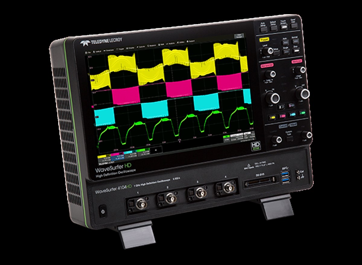 Teledyne Lecroy WaveSurfer 4104HD 1 GHz, 5 GS/s, 4 Ch, 12.5 Mpts/ch 12-bit HD Osiloskop