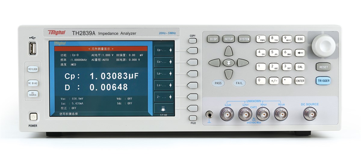 TONGHUI TH2839A 20Hz-5MHz Empendans Analizörü