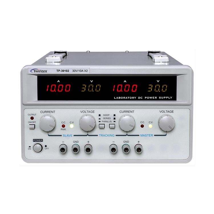 TWINTEX 30V 10A İki çıkışlı DC güç kaynağı  TP-30102 Ayarlı güç kaynağı
