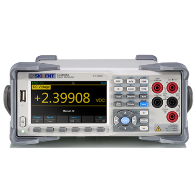 SIGLENT SDM3055 5 1/2 haneli tezgah üstü dijital multimetre True RMS