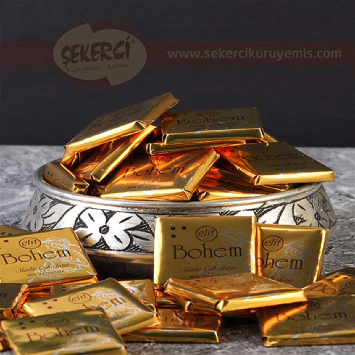 Elit Bohem Sütlü Çikolata