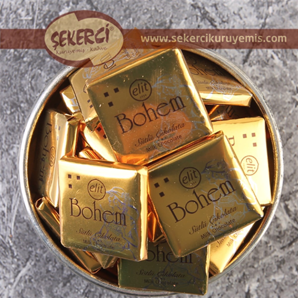 Elit Bohem Sütlü Çikolata