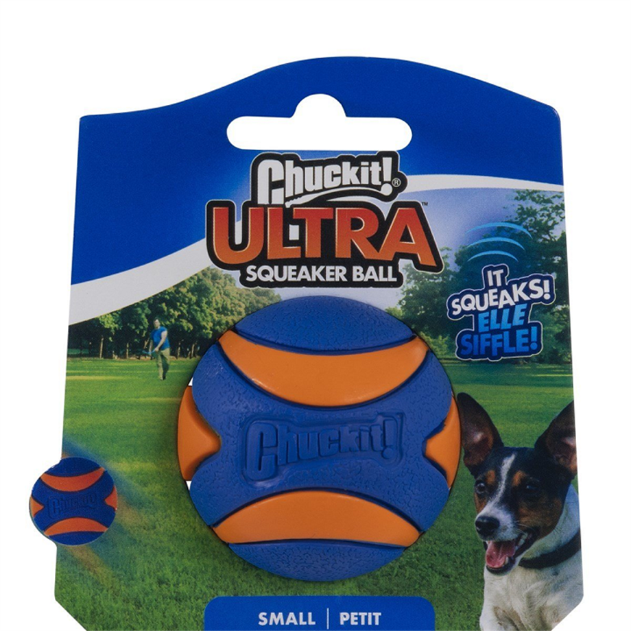 Chuckit! Utra Squeaker Sesli Köpek Oyun Topu (Küçük Boy)