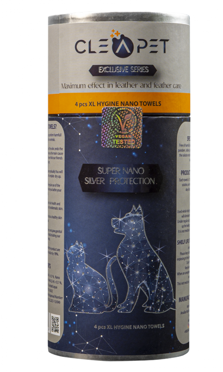 Cleapet Exclusive Seri Mega Nano Havlu 4 Adet