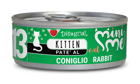 Disugual Kitten Tavşanlı Yavru Kedi Konservesi 85gr