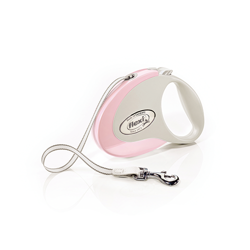 Flexi Style Pembe Köpek Gezdirme Kayışı S 3 Metre