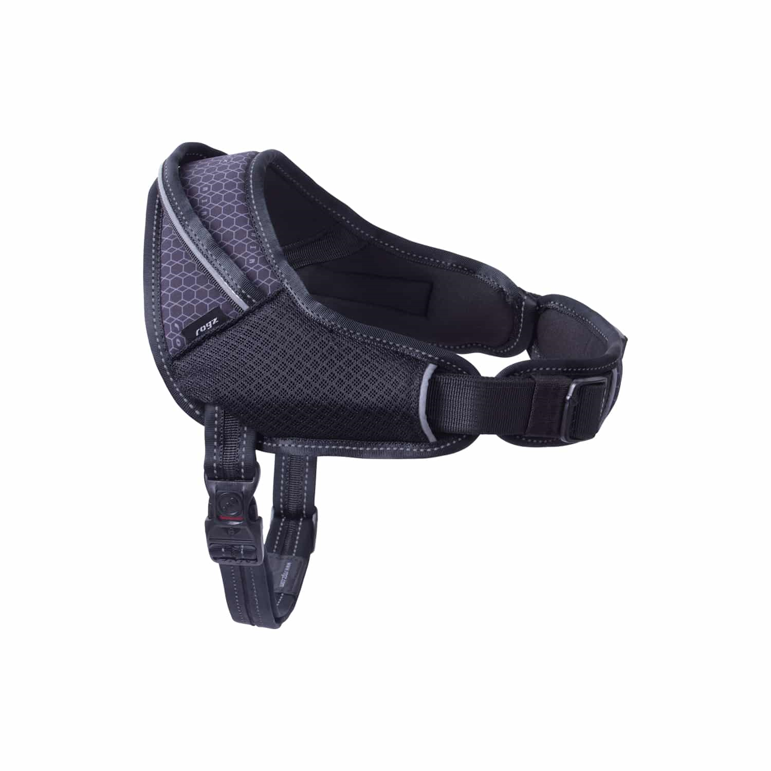 Rogz Airtech Sport Harness Köpek Göğüs Tasması Siyah XLarge