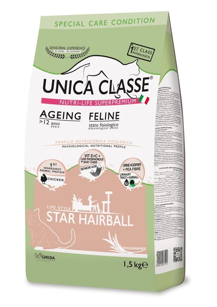 Unica Classe Ageing Feline 12 Yaş Üzeri Yetişkin Kedi Maması 1.5kg