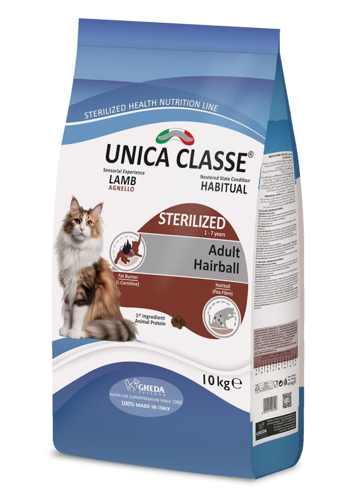 Unica Classe Sterilized Kuzu Etli Kısırlaştırılmış Kedi Maması 10kg