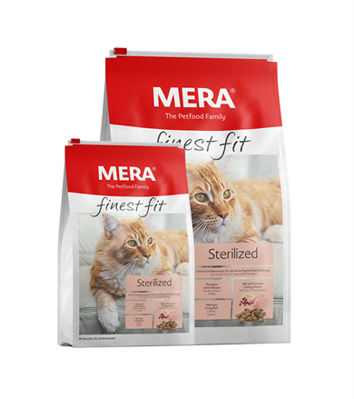 Mera Finest Fit Sterilised Kümes Hayvanlı Kısır Kedi Maması 10kg + 4kg Hediyeli