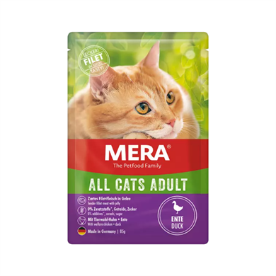 Mera All Cats Salmon Tahılsız Somonlu Yetişkin Kedi Maması 2 kg | Meloş Pet  Art&Shop