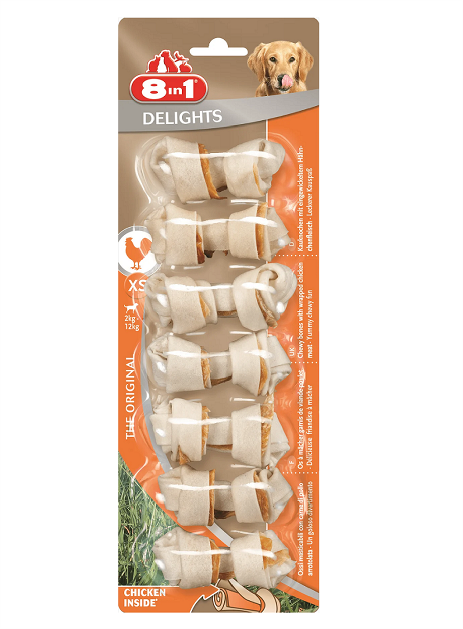 8in1 Chicken Bones XS 7'li Paket