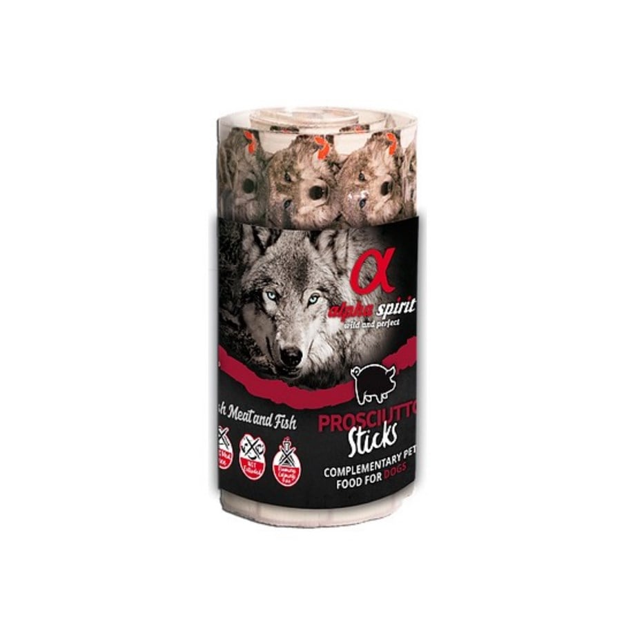 Alpha Spirit Domuz Etli Köpek Ödül Çubukları 16x10gr