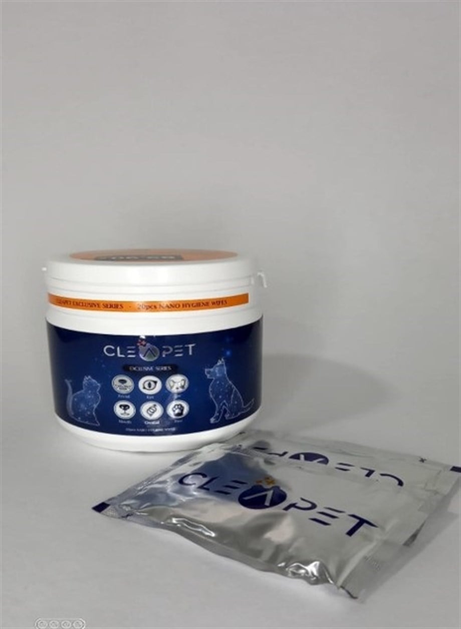 Cleapet Exclusive Seri Nano Mendil 20 Adet