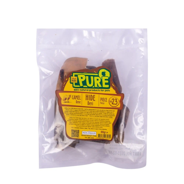 Delibon Pure Kurutulmuş Deve Deri 100gr+