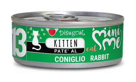 Disugual Kitten Tavşanlı Yavru Kedi Konservesi 85gr