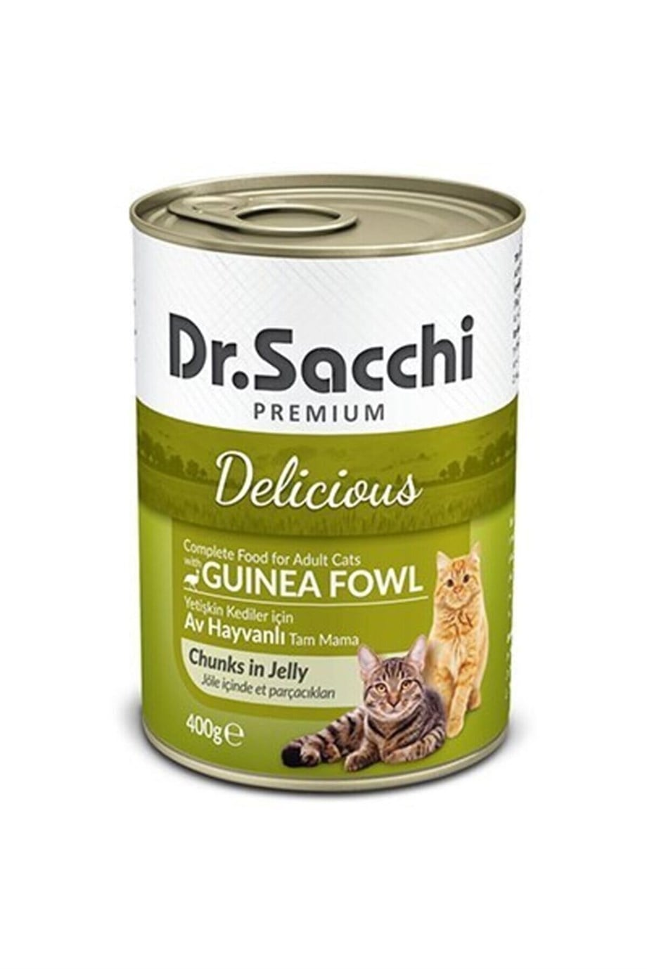 Dr. Saccchi Av Hayvanlı Kedi Konservesi 400gr