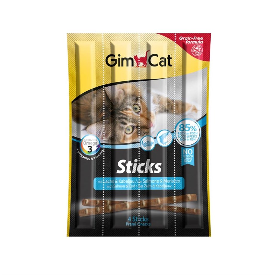 Gimcat Stick Alabalık Somon Ödül Çubuğu 20Gr