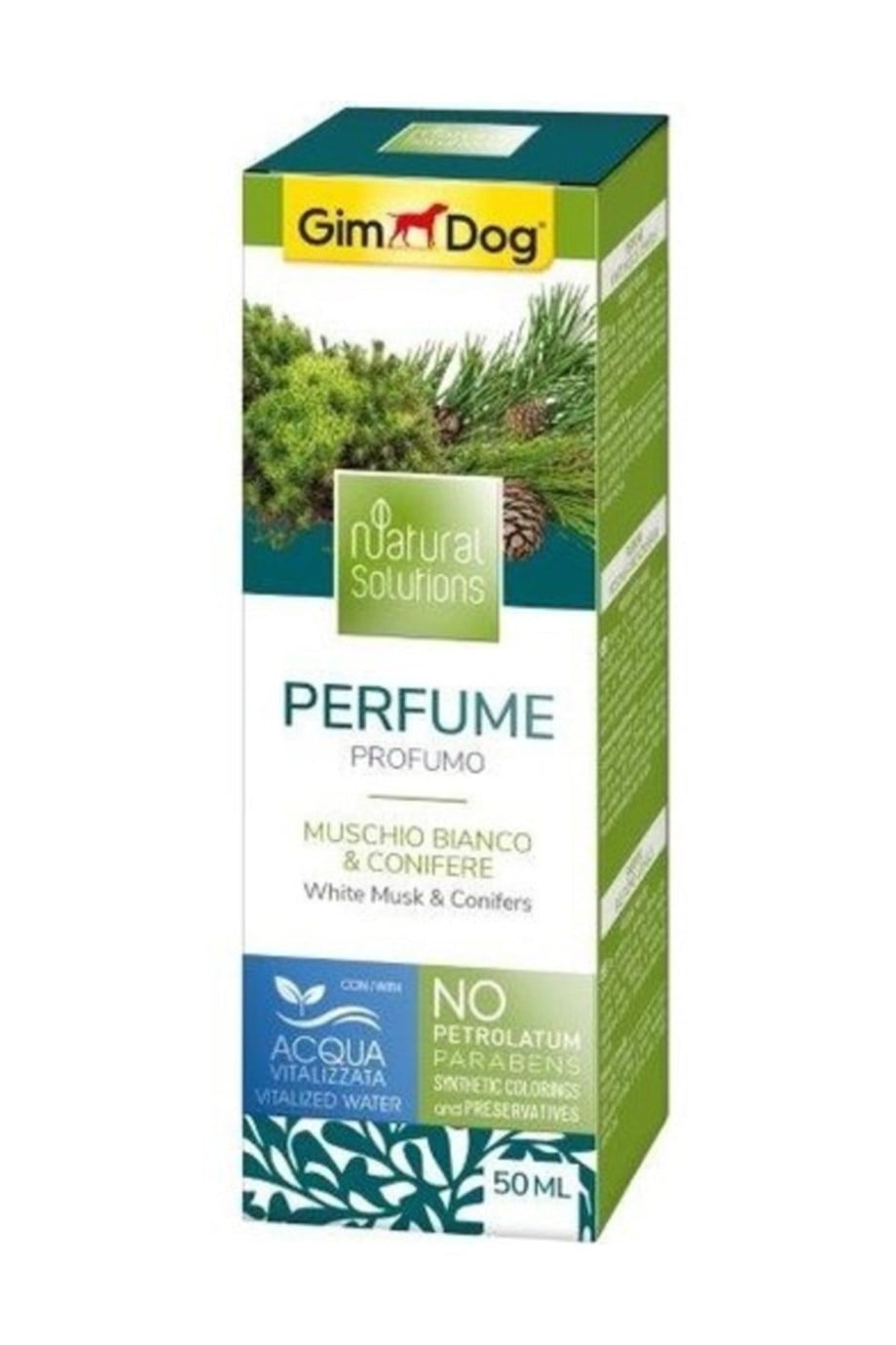 GimDog Beyaz Misk ve Kozalaklı Ağaç Kokulu Parfüm 50ml