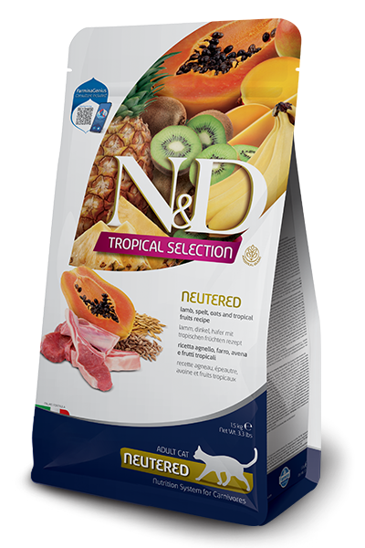 N&D Tropical Kuzulu Kısırlaştırılmış Kedi Maması 10kg
