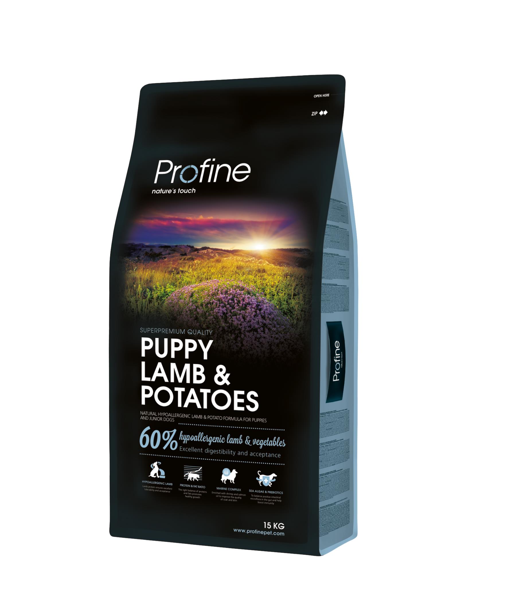 Profine Düşük Tahıllı Kuzulu Yavru Köpek Maması 15kg