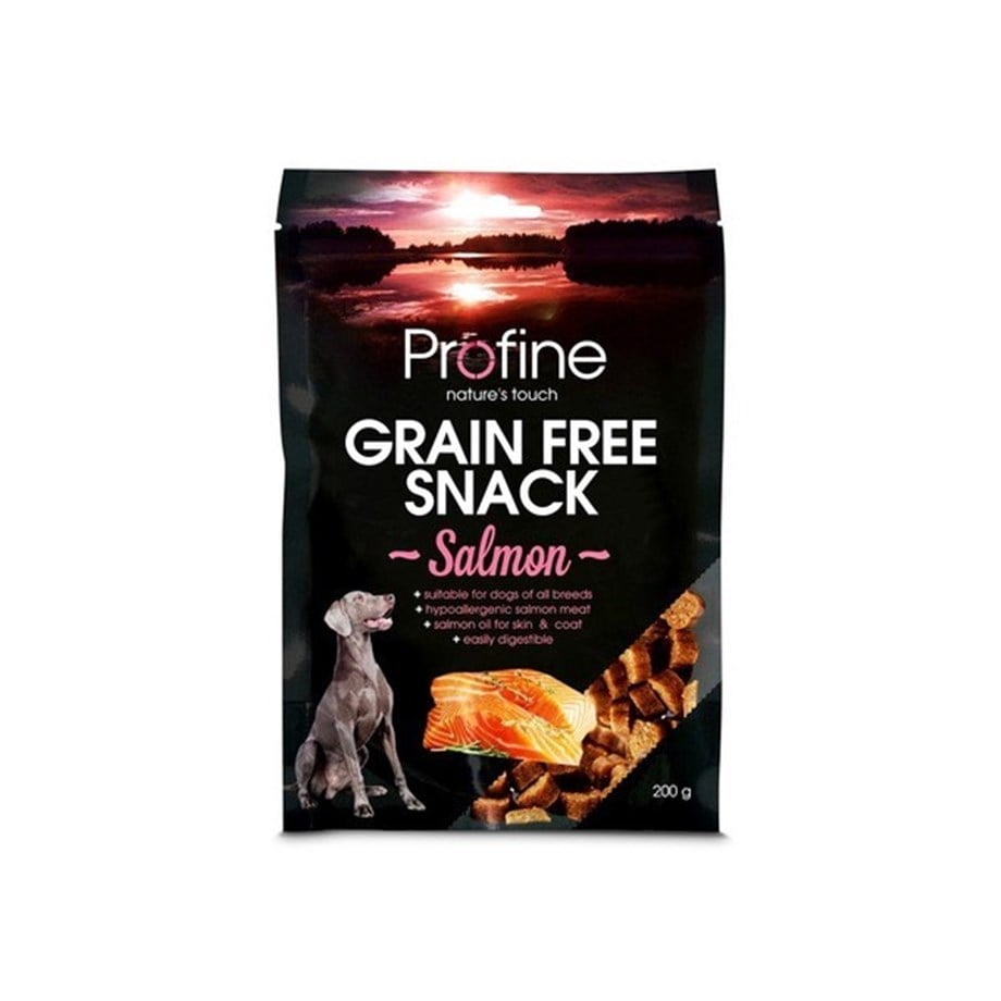 Profine Grain Free Snack Salmon Tahılsız Somonlu Köpek Ödülü 200gr