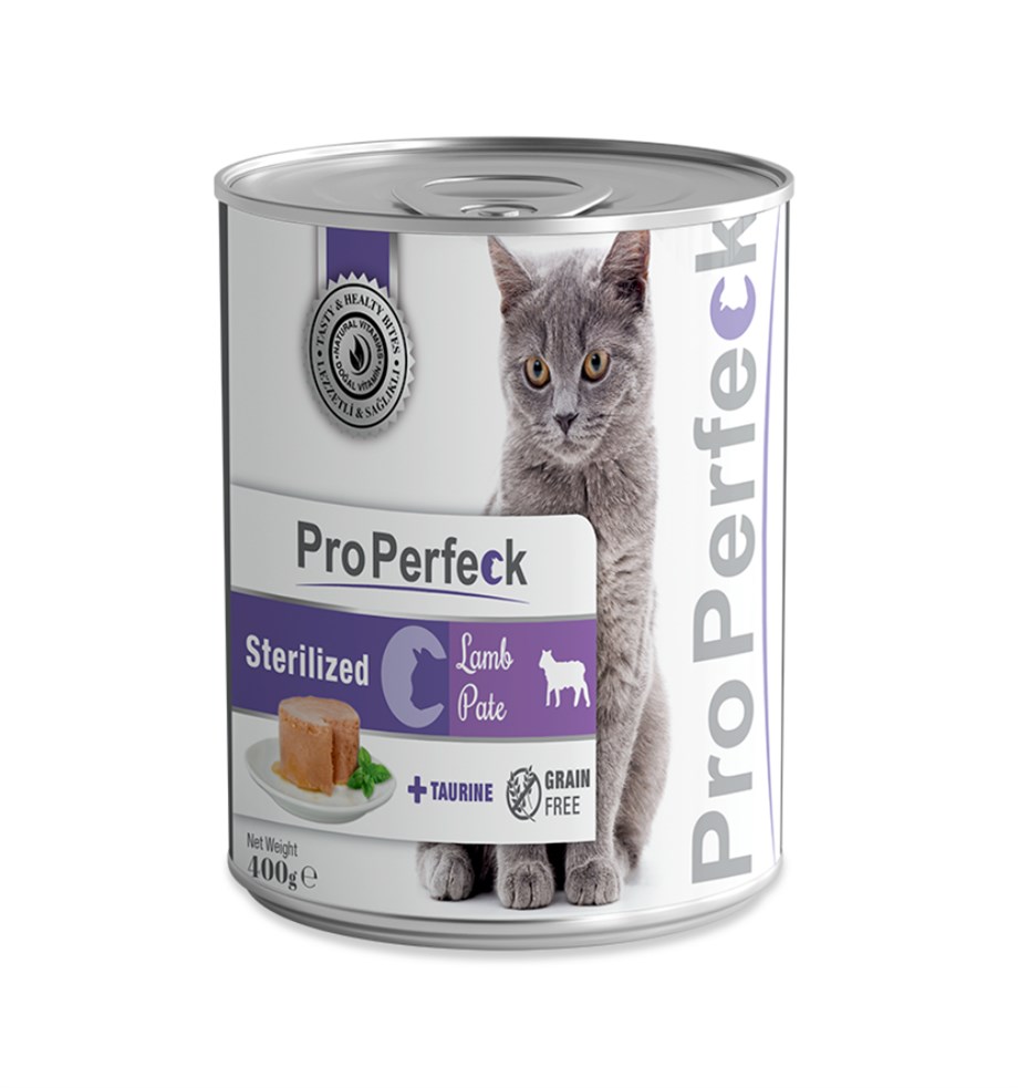 ProPerfeck Kuzu Etli Kısır Kedi Konservesi 400gr