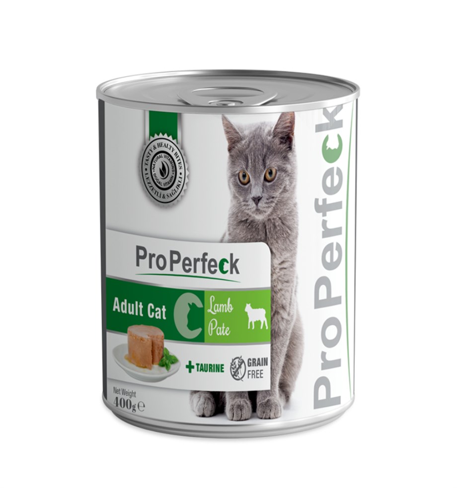 ProPerfeck Kuzu Etli Yetişkin Kedi Konservesi 400gr